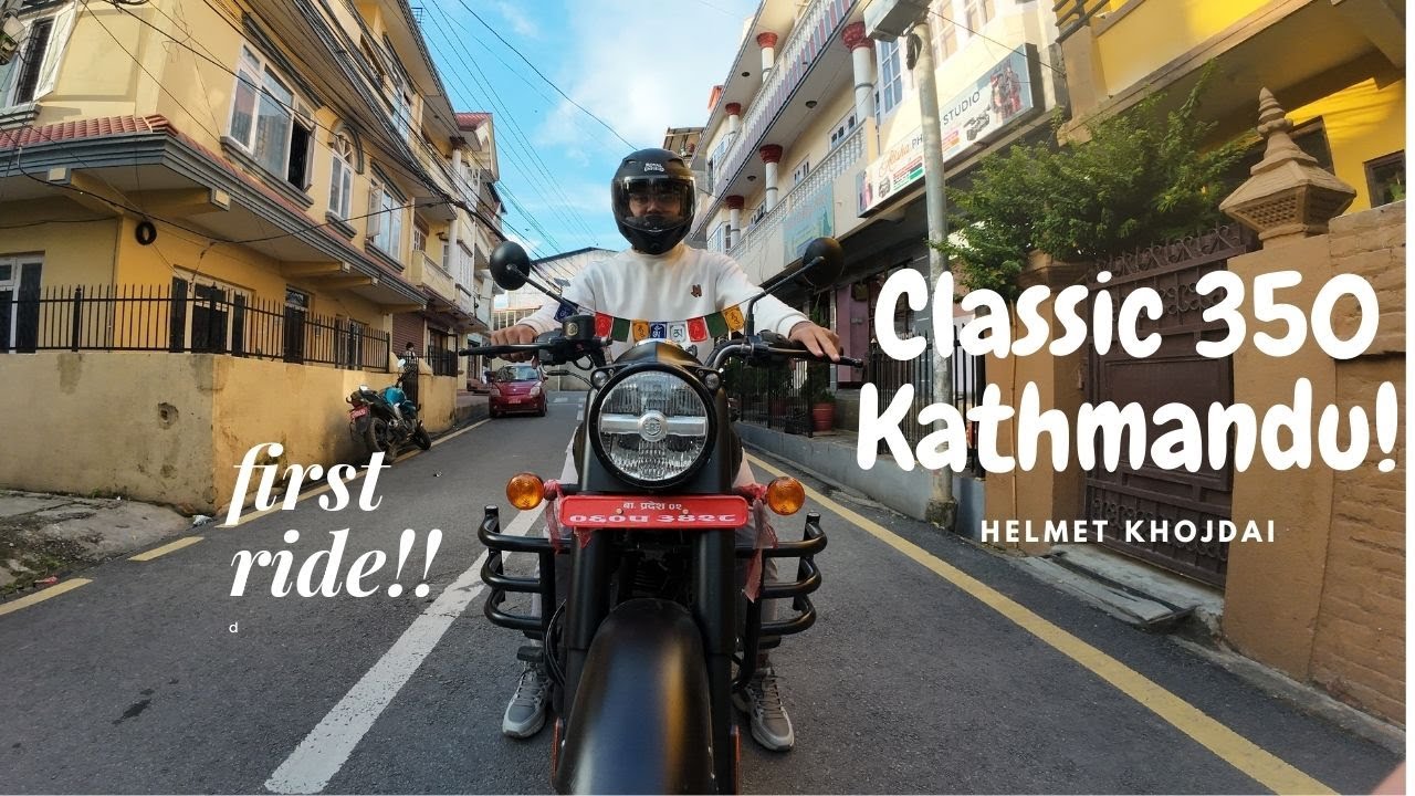 Helmet Kiniyo Guys and Arko bike Kinna Lagiyo❤️ Madan Neupane