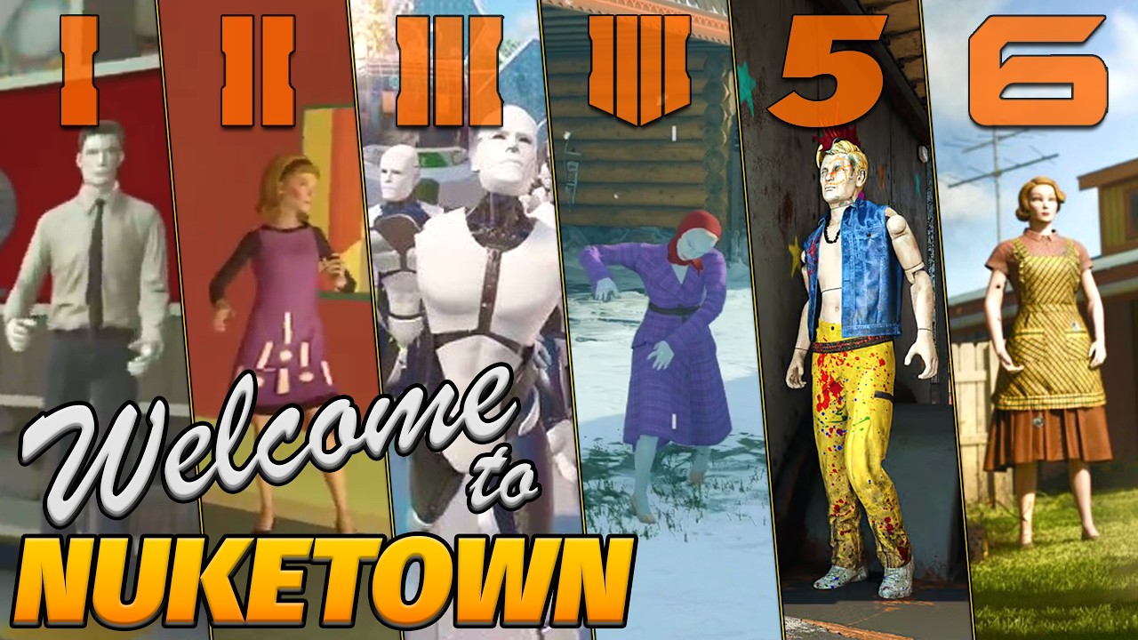 Completing Every Nuketown Easter Egg in CoD | BO1-BO6