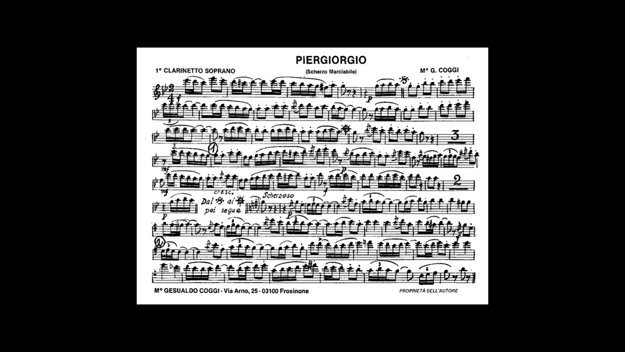 Piergiorgio - Gesualdo Coggi (Scherzo marciabile)