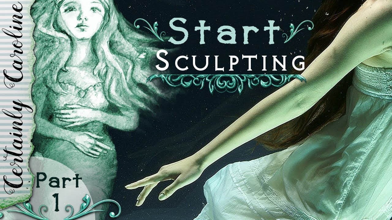 How to Start A Sculpture, Doll Portrait Sculpting P1: Ideas, Polymer Clay Tools, Head Armature, Bake