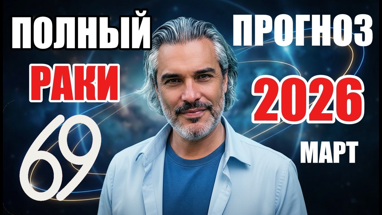 ПОЛНЫЙ прогноз Рак 2026: опасные дни и главный шанс