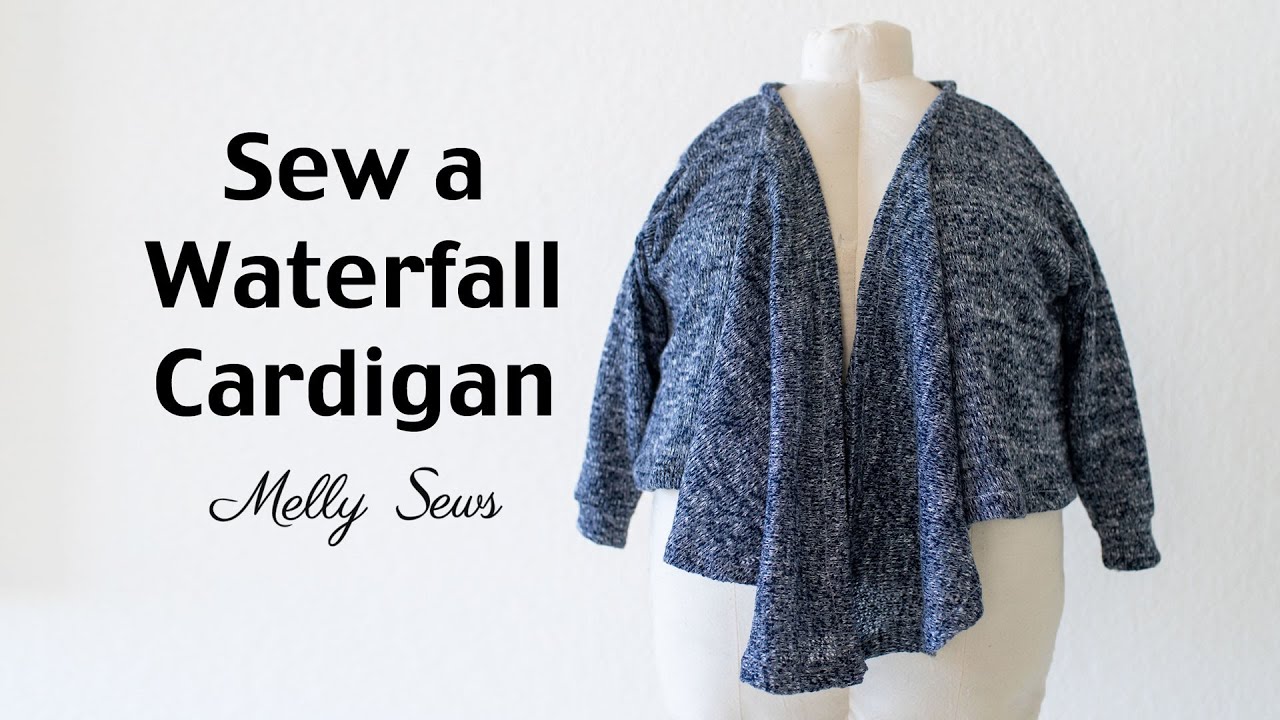 Make a Waterfall Cardigan