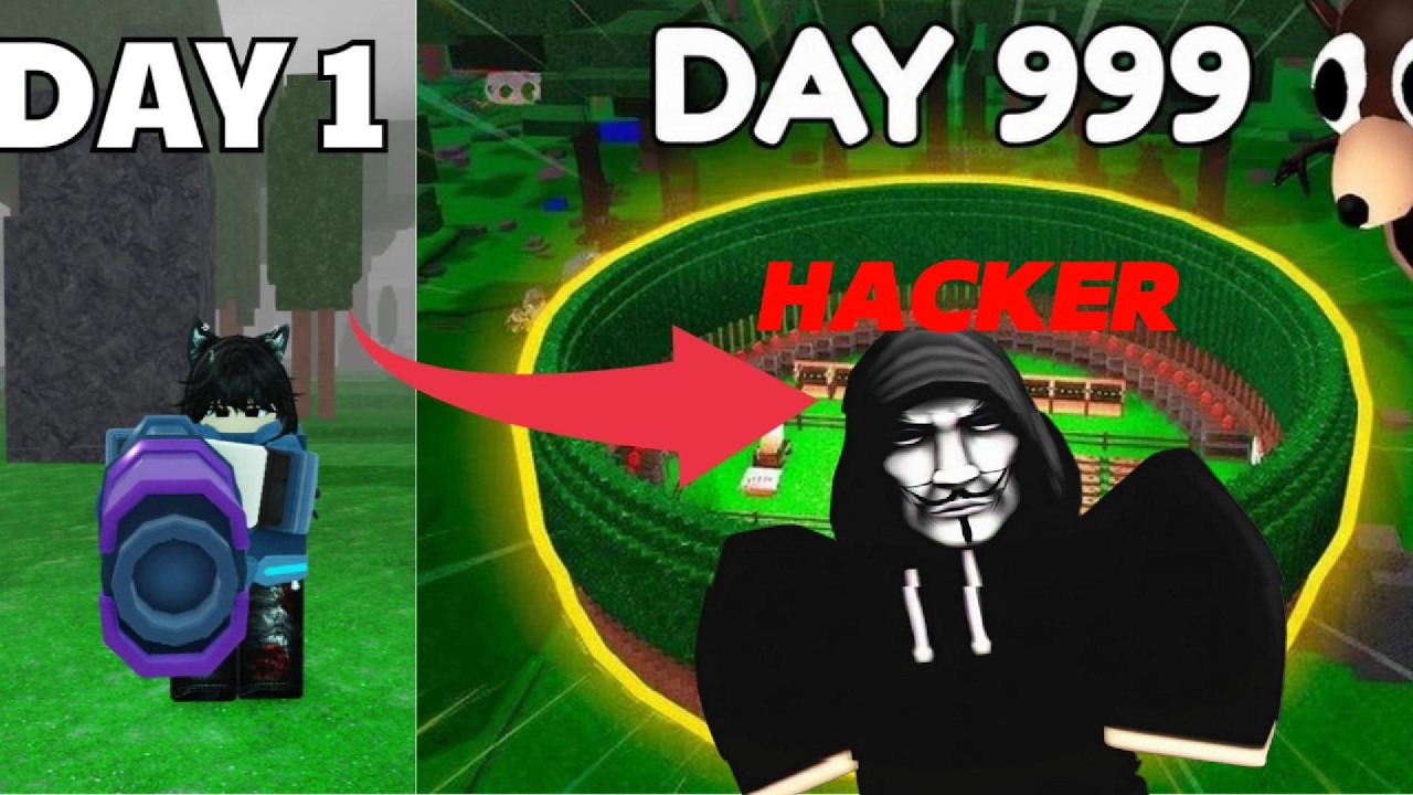 SINH TỒN 999 NGÀY CÙNG HACKER VÀ CÁI KẾT | 99 NIGHT IN THE FOREST