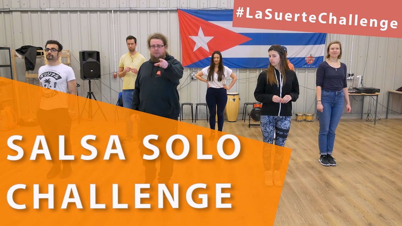 Salsa Solo Challenge with La Suerte #salsavirus