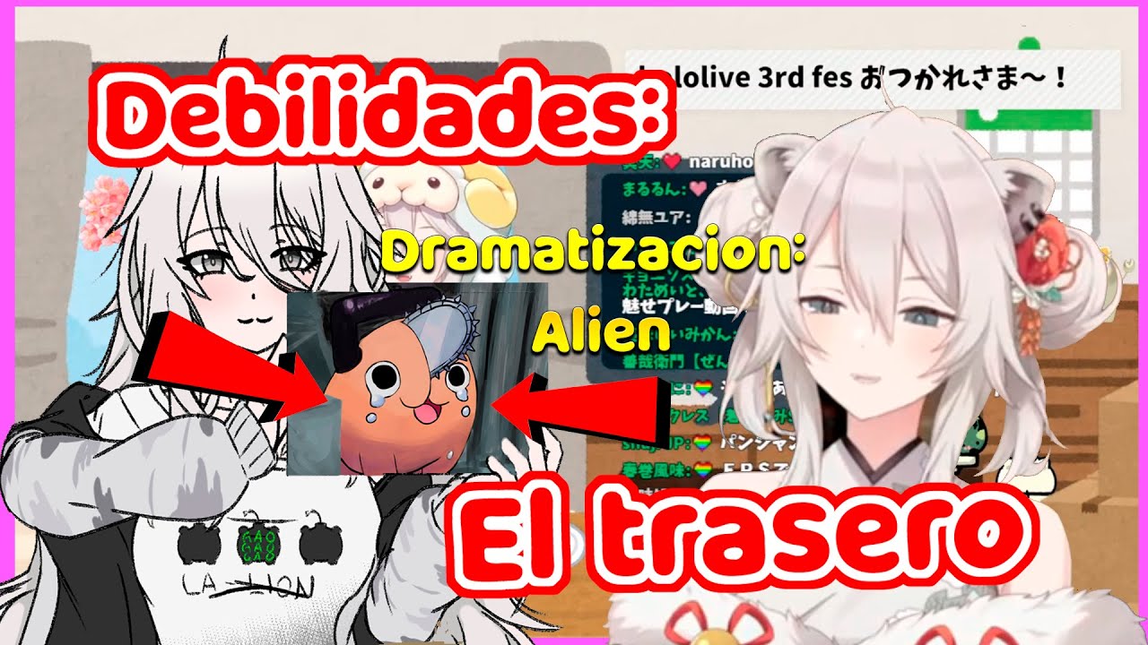 Botan enseña la manera correcta de tratar con Aliens 【Hololive sub esp】