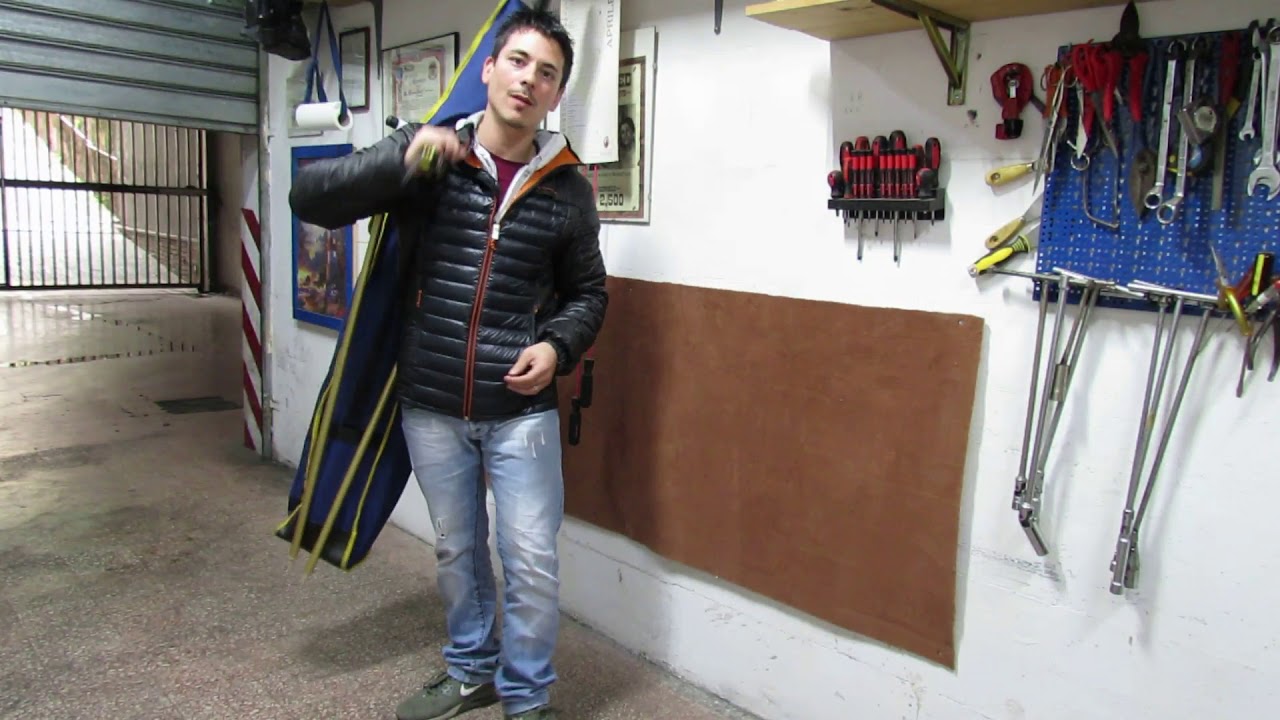 MODIFICA sacca DA PESCA    PICCHETTO TREPPIEDI   Surfcasting   Paf