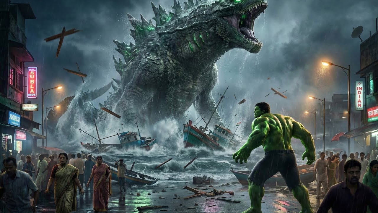 Giant Sea Monster Doesn’t Stand a Chance