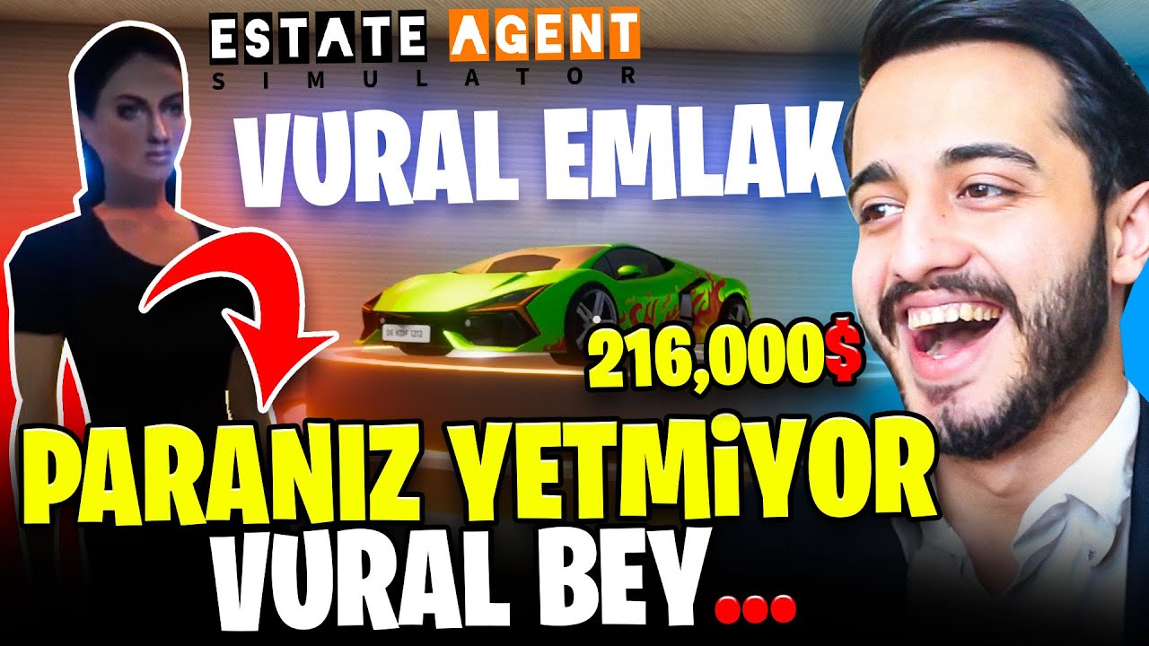 BU ARABA İÇİN 7 EV SATIN ALDIK! DELİ PARA KAZANIYORUZ! Emlakçı Simülatör #2