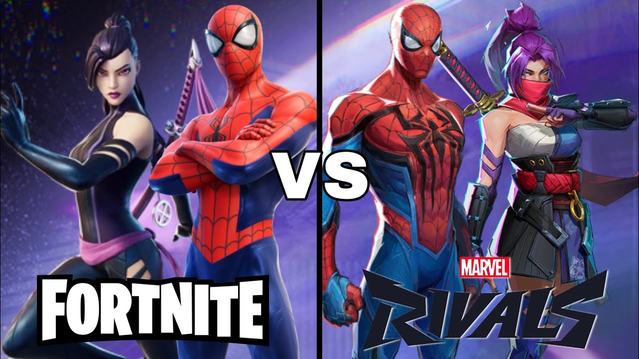 Marvel Fortnite VS Marvel Rivals Designs