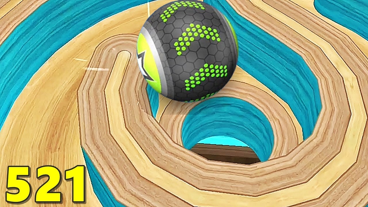 Going Balls, SpeedRun, Going Balls Portal Run Gameplay Level 1076