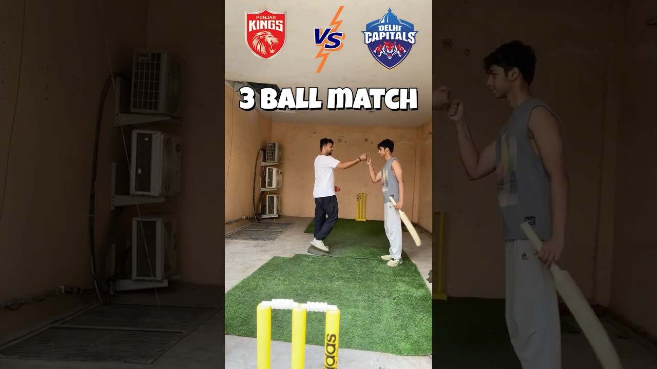 PBKS против DC | Матч по крикету 6-Ball Gully 🔥 | Мини IPL | Шреяс Айер против Аксара Пателя