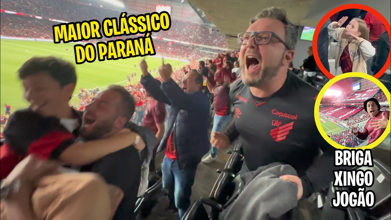 REACT DENTRO TORCIDA FURACÃO NO ATHLETIBA! ATHLETICO-PR 3X2 CORITIBA