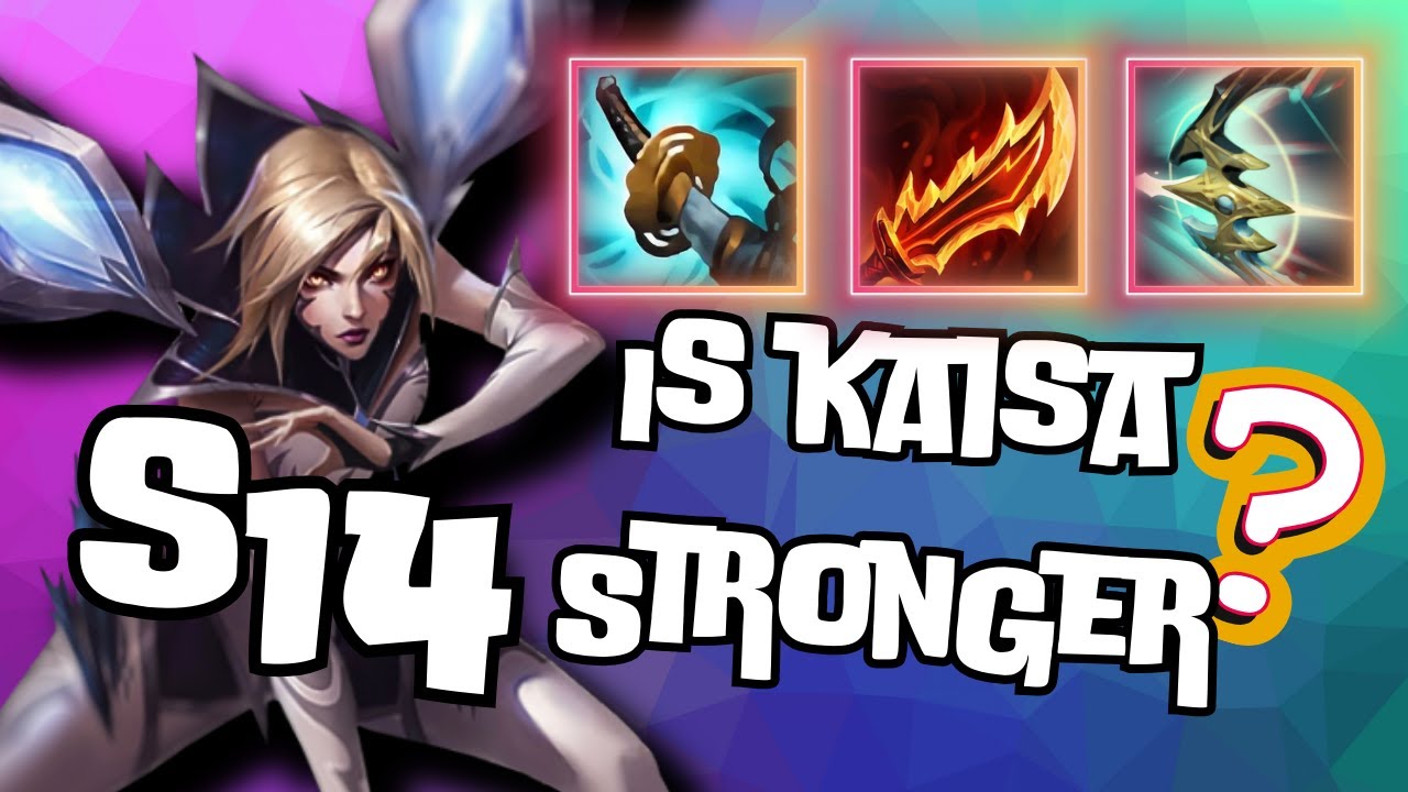 New Season 14 Kaisa on hit build and gameplay