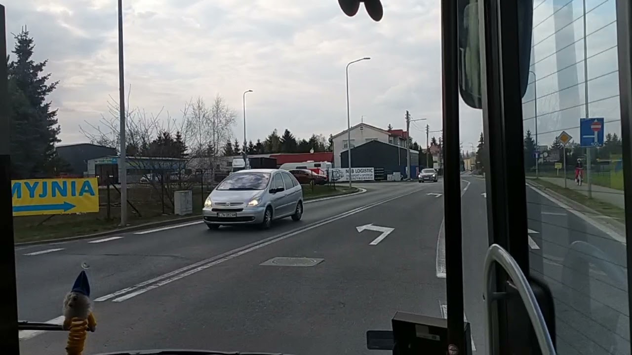 PUK Komorniki Linia 704 kierunek Głuchowo/Stawna(trasa zmieniona).MAN NL273 Lion's City.