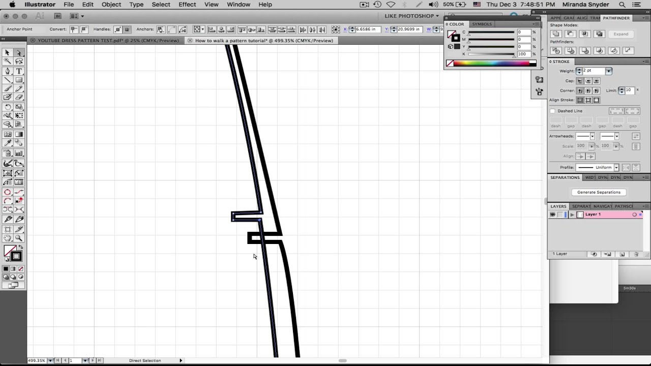 How to Walk Your Digital Patterns in Illustrator