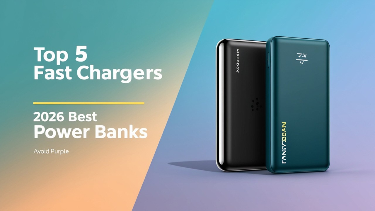 Top 5 Fast-Charging Power Banks 2026 | Ultra-Slim & Powerful