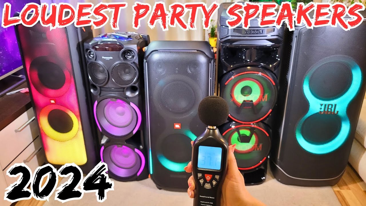 Loudest Party Speakers in 2024 - JBL VS Panasonic VS LG