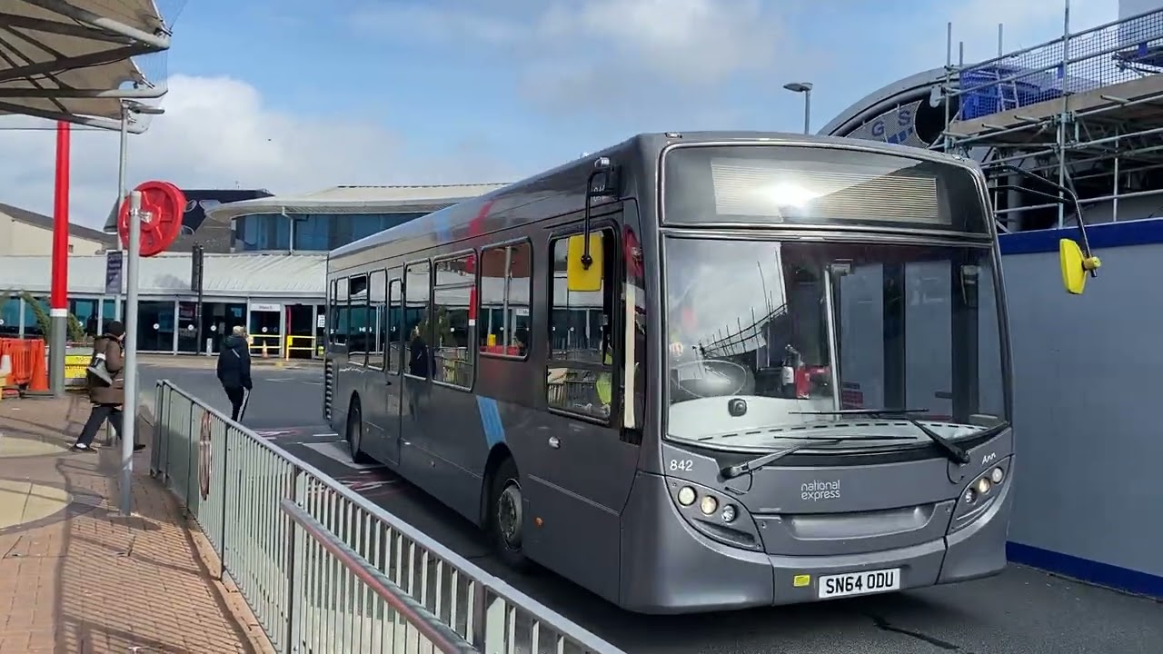 National Express Coventry Enviro 200 842 Bus Route 43 Bilston 