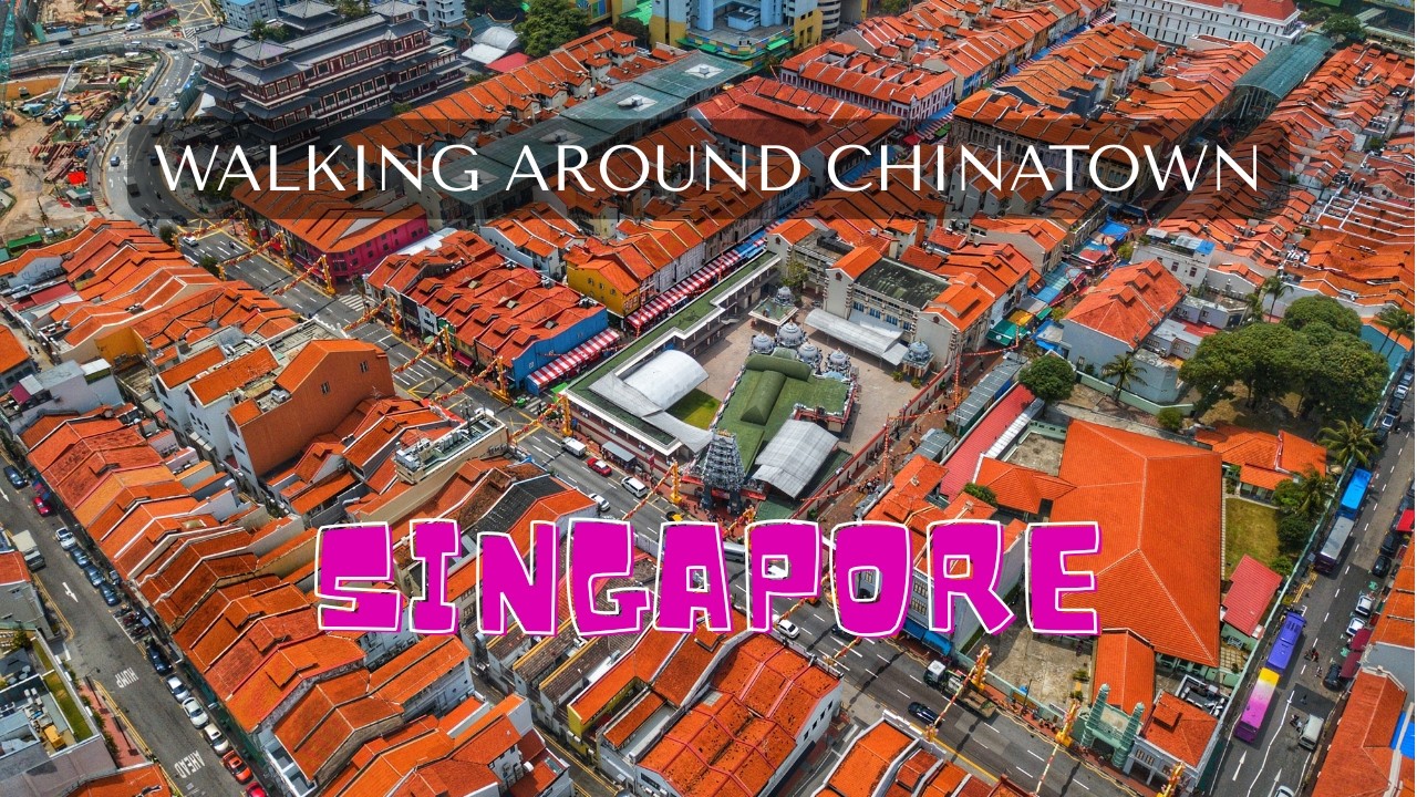 Walking Around Chinatown Singapore | Street Walk • Culture • Temples • 4K