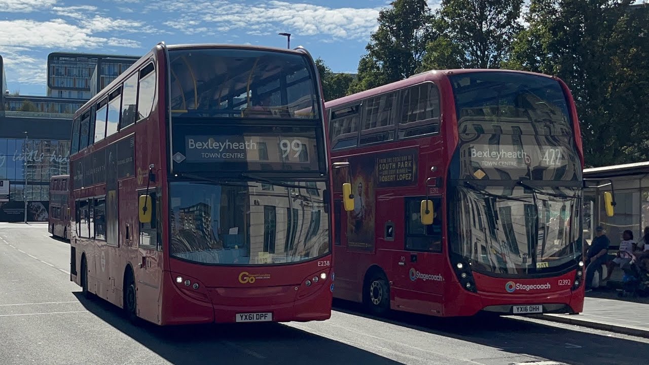 London buses at Woolwich 25/08/25