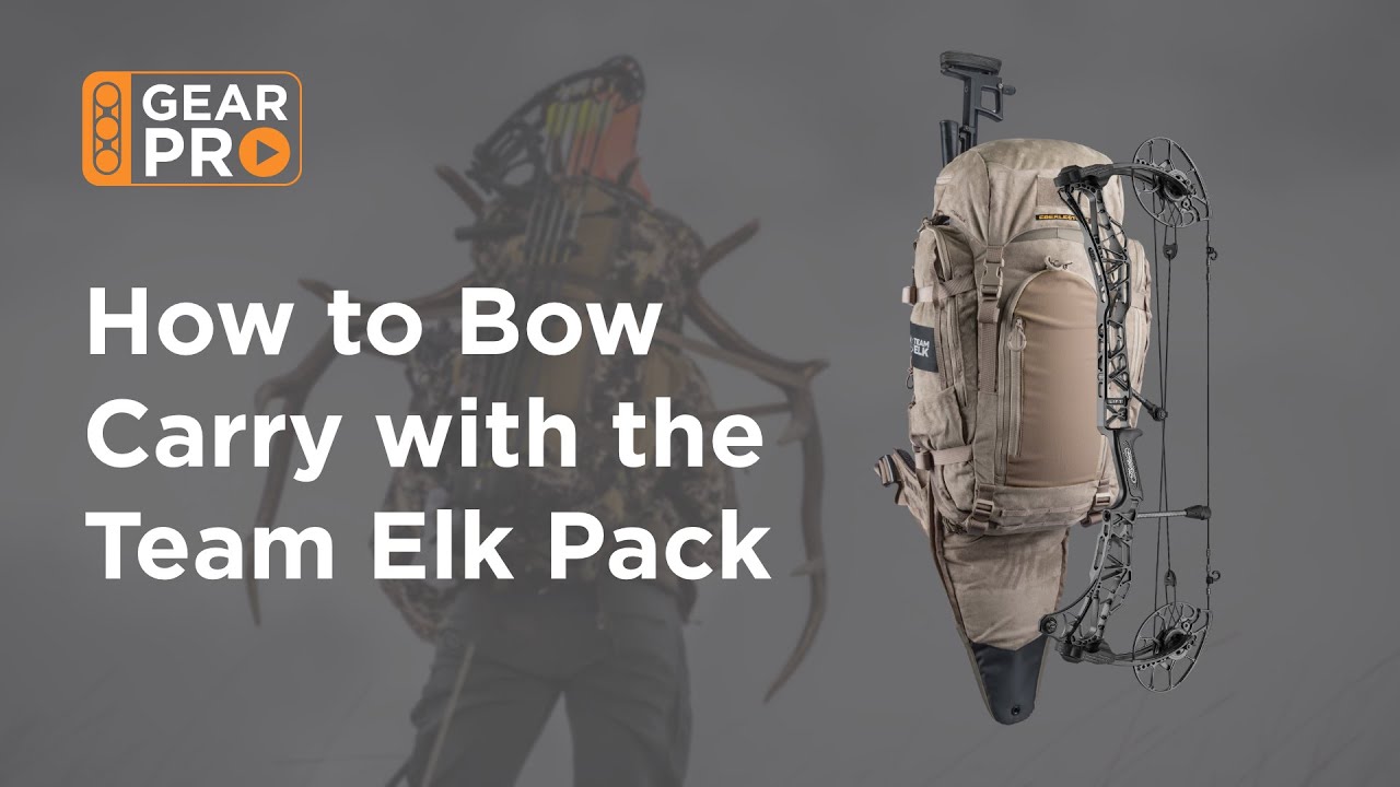 Bow Carry with the Eberlestock Team Elk Pack