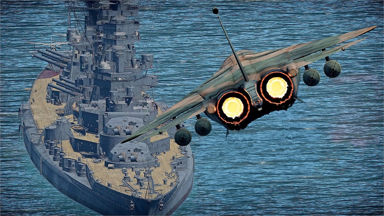 【WarThunder】F-111A アードヴァーク  vs 各国戦艦