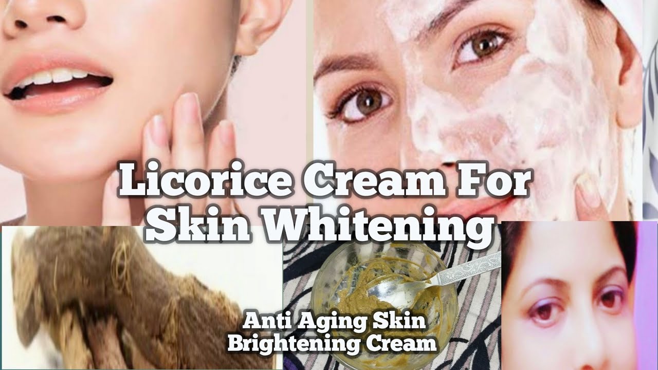 Licorice Cream For Skin Whitening | Anti Aging Skin Brightening Cream | Skincare
