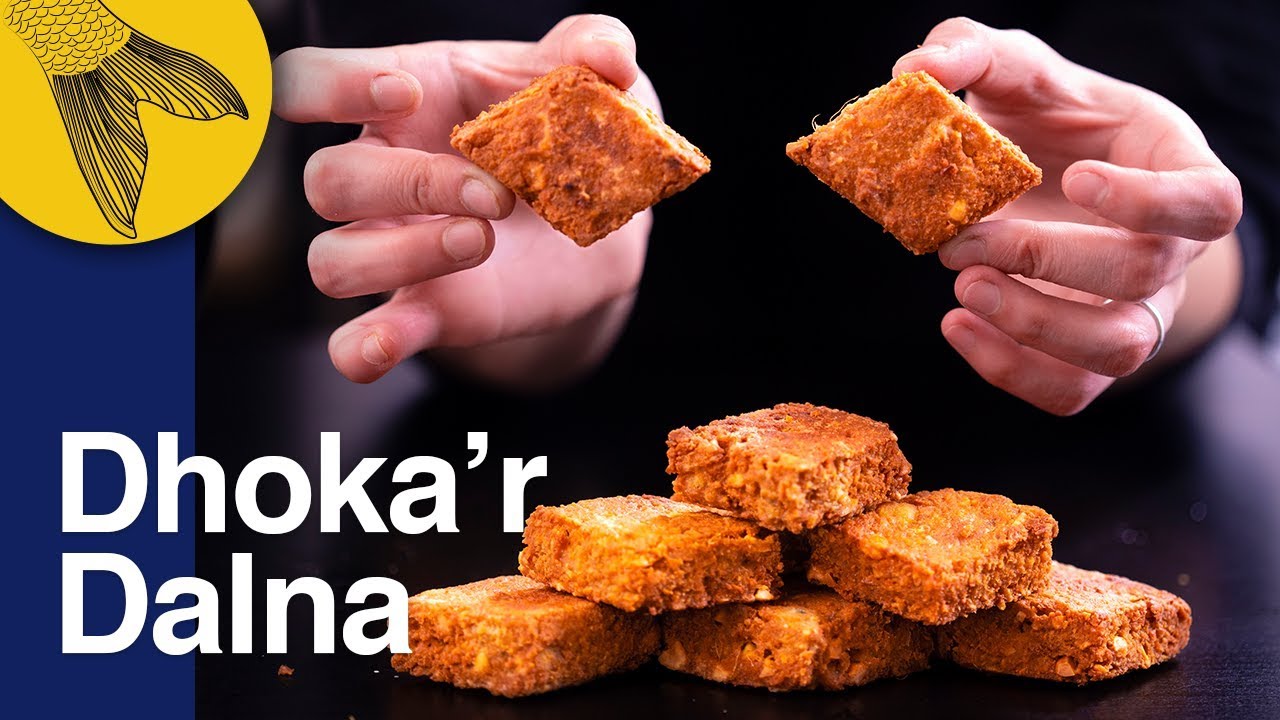 Dhoka'r Dalna Recipe—Noboborsho Special—Bengali Niramish/Vegetarian Recipe