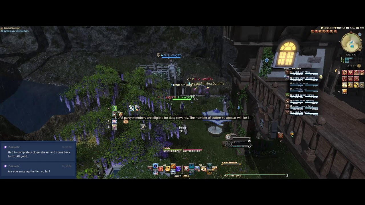 WOTT gets stepped on by a Dom bat lady