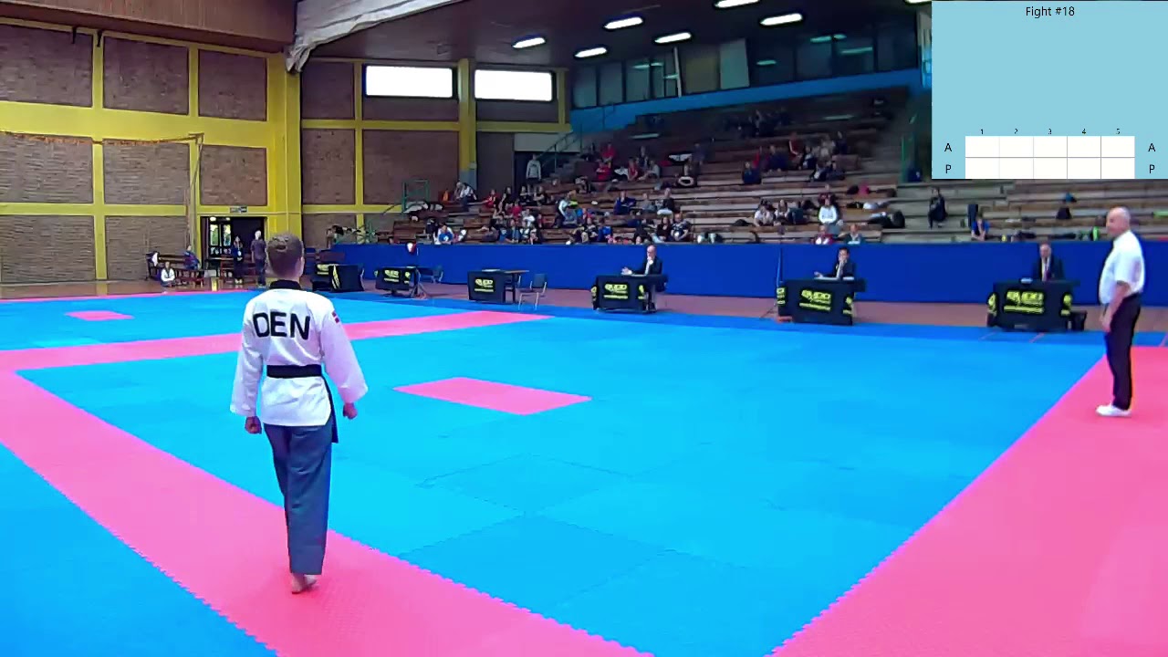 A018 SF 30  Laerke Kamp Pedersen, DEN vs  Alicia Brannback, SWE 14,7 14,6