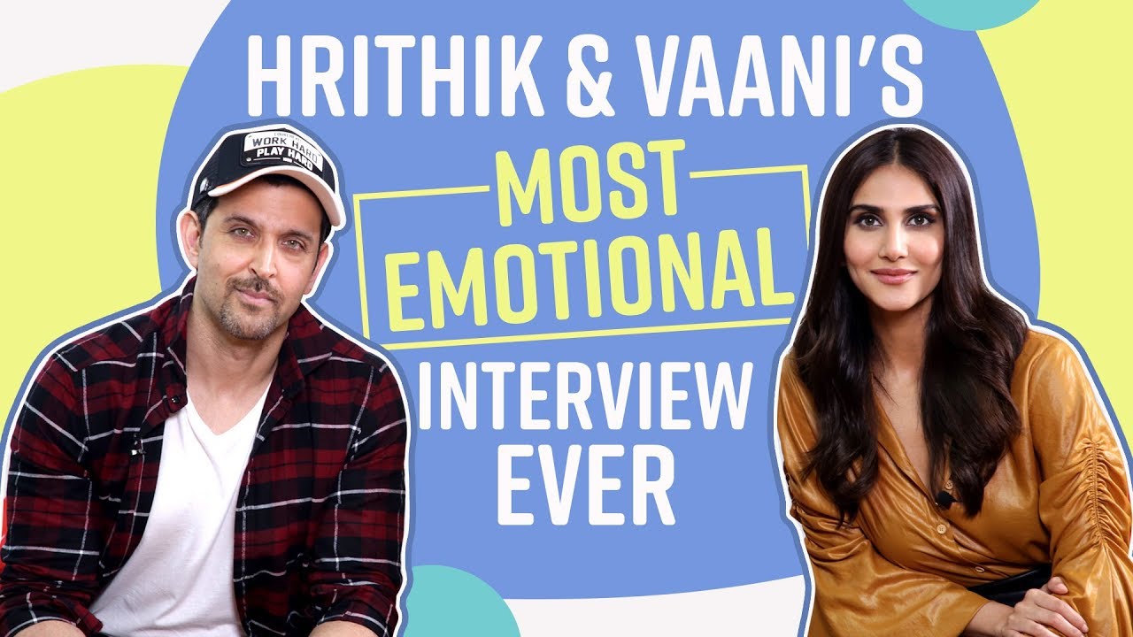 Hrithik Roshan & Vaani Kapoor on Tiger Shroff, tough times, insecurities, Hrehaan & Hridaan | WAR