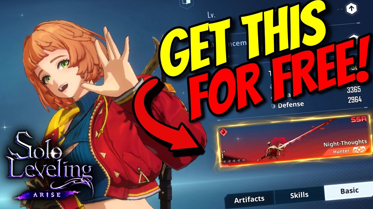 How To Get SSR Hunter Weapon For Free Now In Solo Leveling : Arise! How To Get These Materials Guide