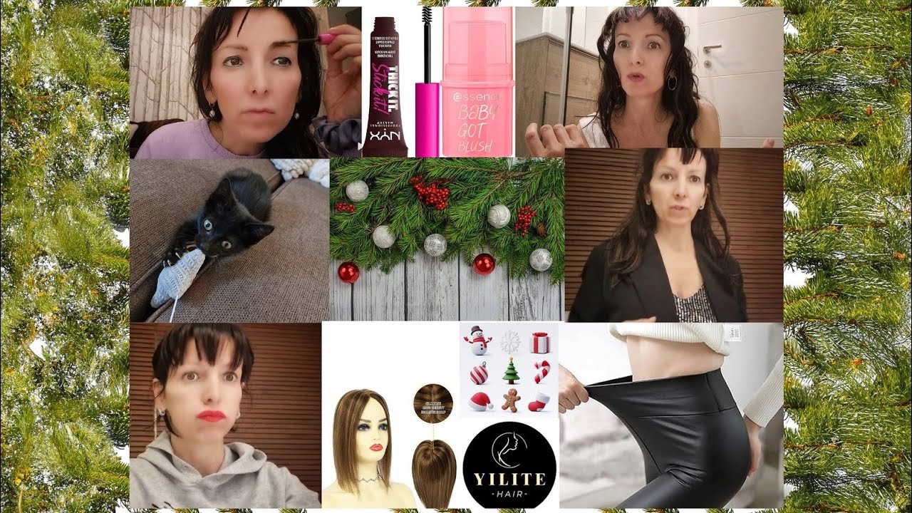 Yilite Hair, Review, Make up- Test, Weihnachts- / Silvester- Fummel und tierisch süßer Stress!