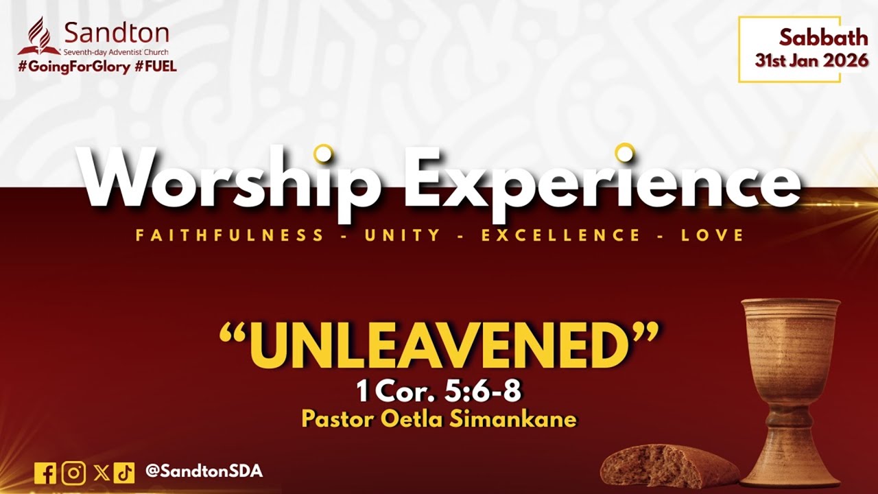 Sandton SDA Church LIVE  -  31 January 2026