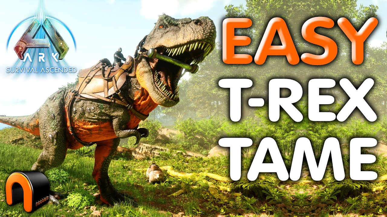 Укрощение рекса и ловушки рекса в Ark Survival Ascended
