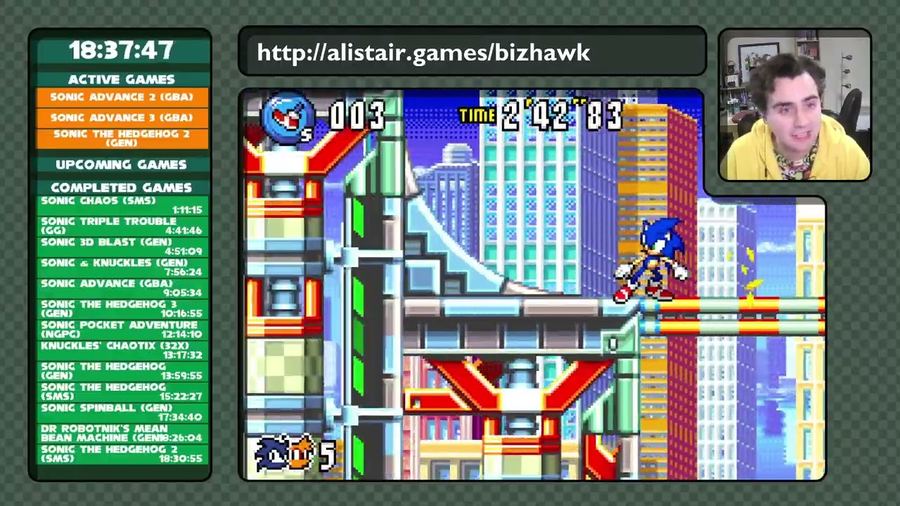 Session 5: Sonic Ring Shuffler 16-game Relay!