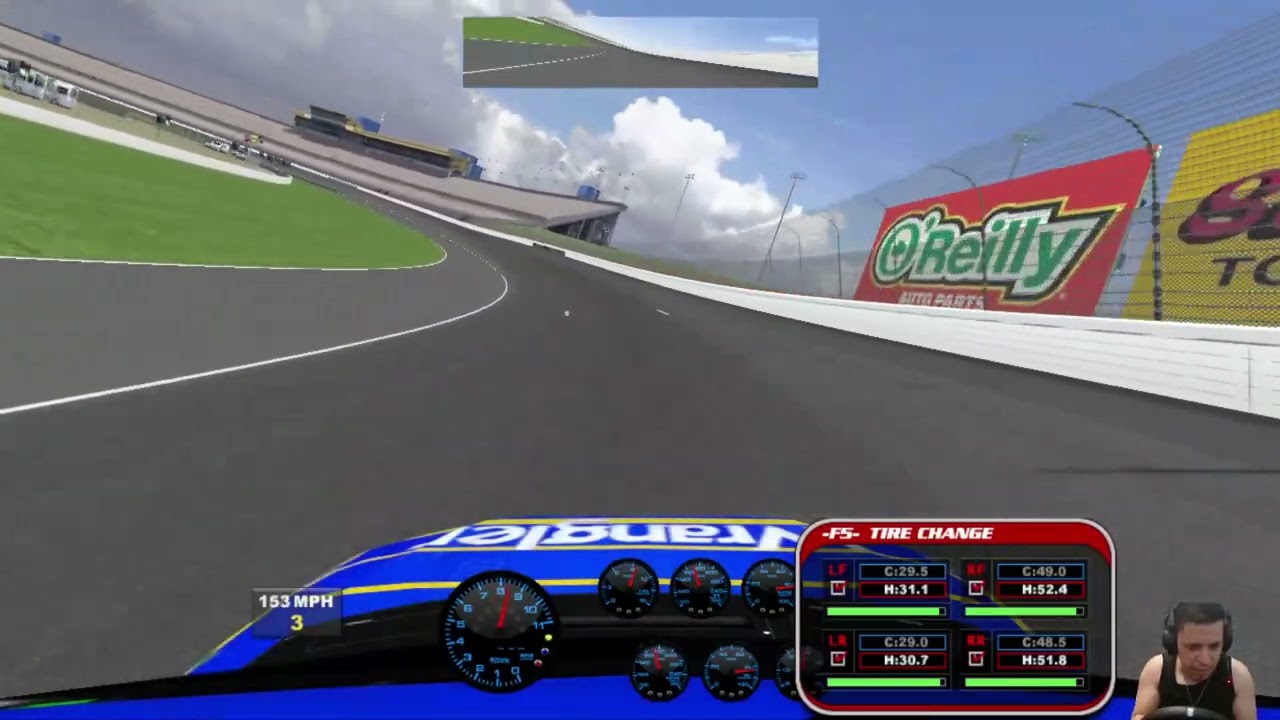 Nascar Racing 2003 - Pré Temporada Copa Pistão - Kansas e Daytona - Pro Series