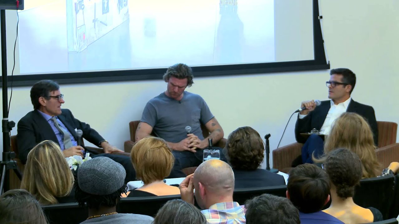 9/23/14 Peter Brant and Dan Colen at The School of Visual Arts