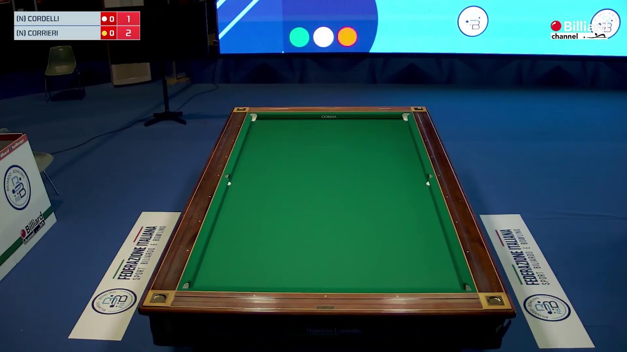 Cordelli Valentino VS Corrieri Daniele - Campionati Italiani 2024/2025 Pool 8-15