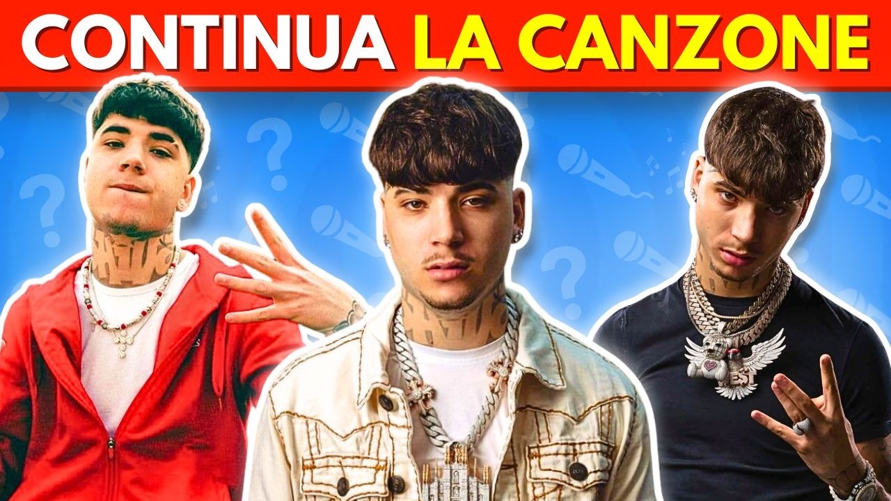 QUIZ - CONTINUA LA CANZONE DI SHIVA 😈 😇 | FINISH THE LYRICS 🎤