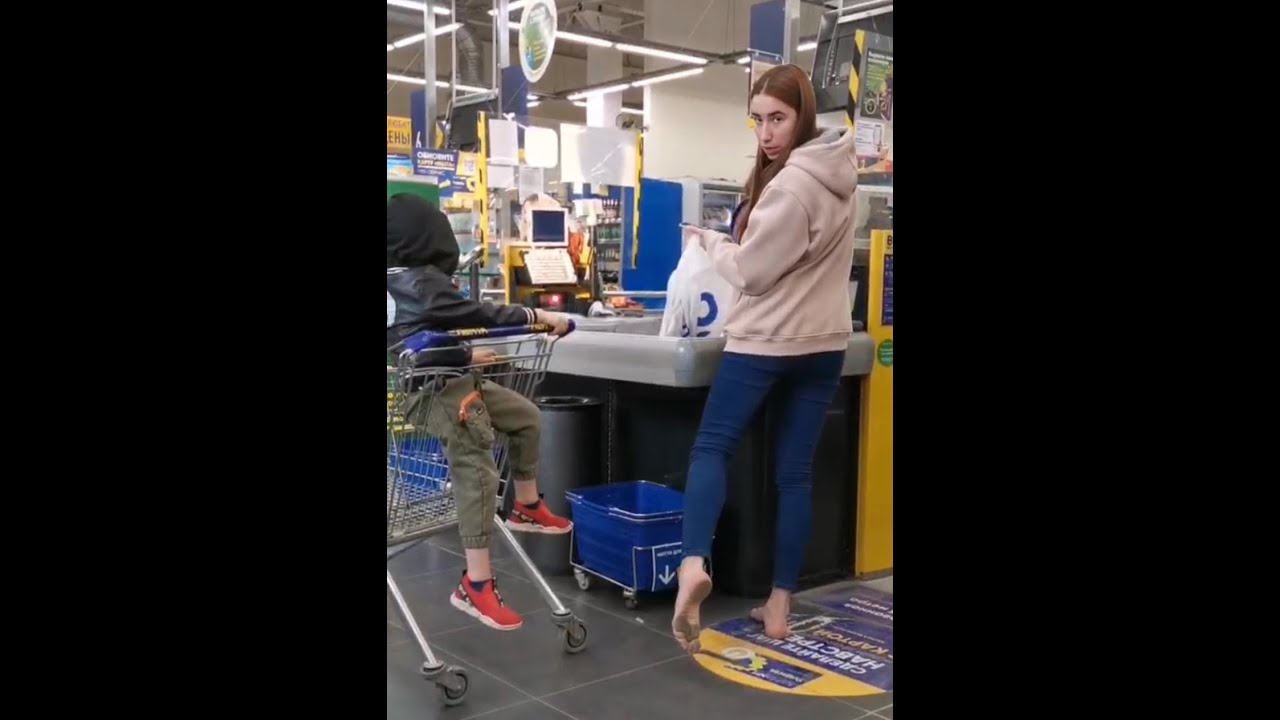 Barefoot Russian Girl Part 6