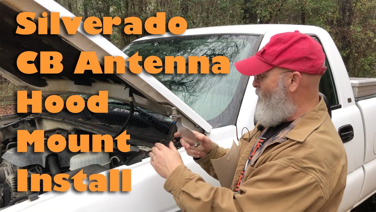 CB Antenna Hood Mount