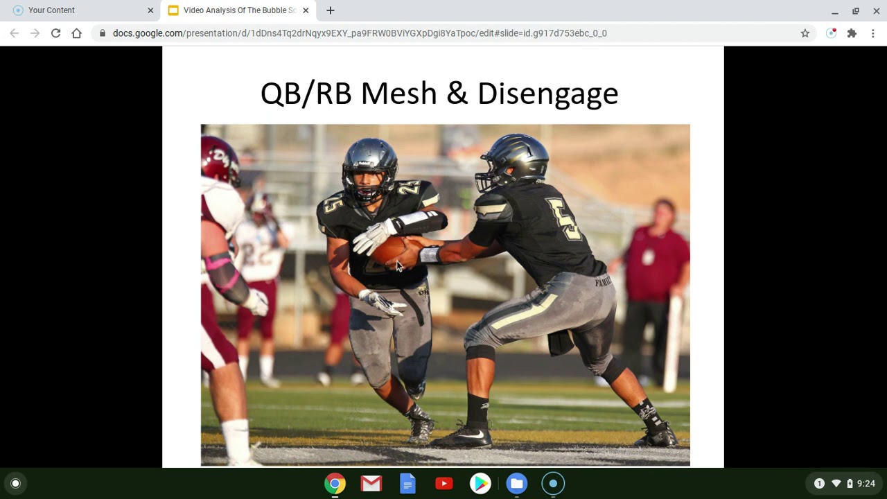 QB/RB Mesh - Disengagement Process