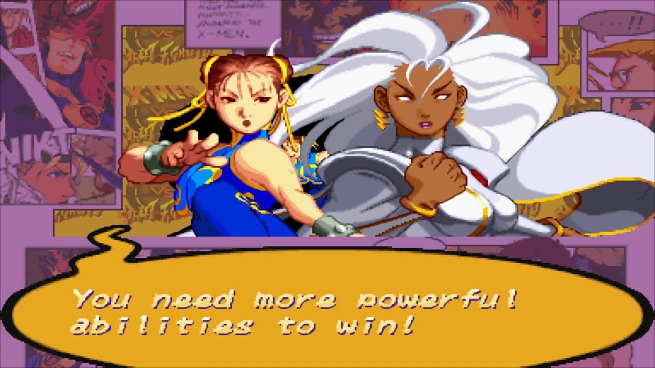 X-Men VS Street Fighter - Storm/Chun-Li - Expert Difficulty Playthrough