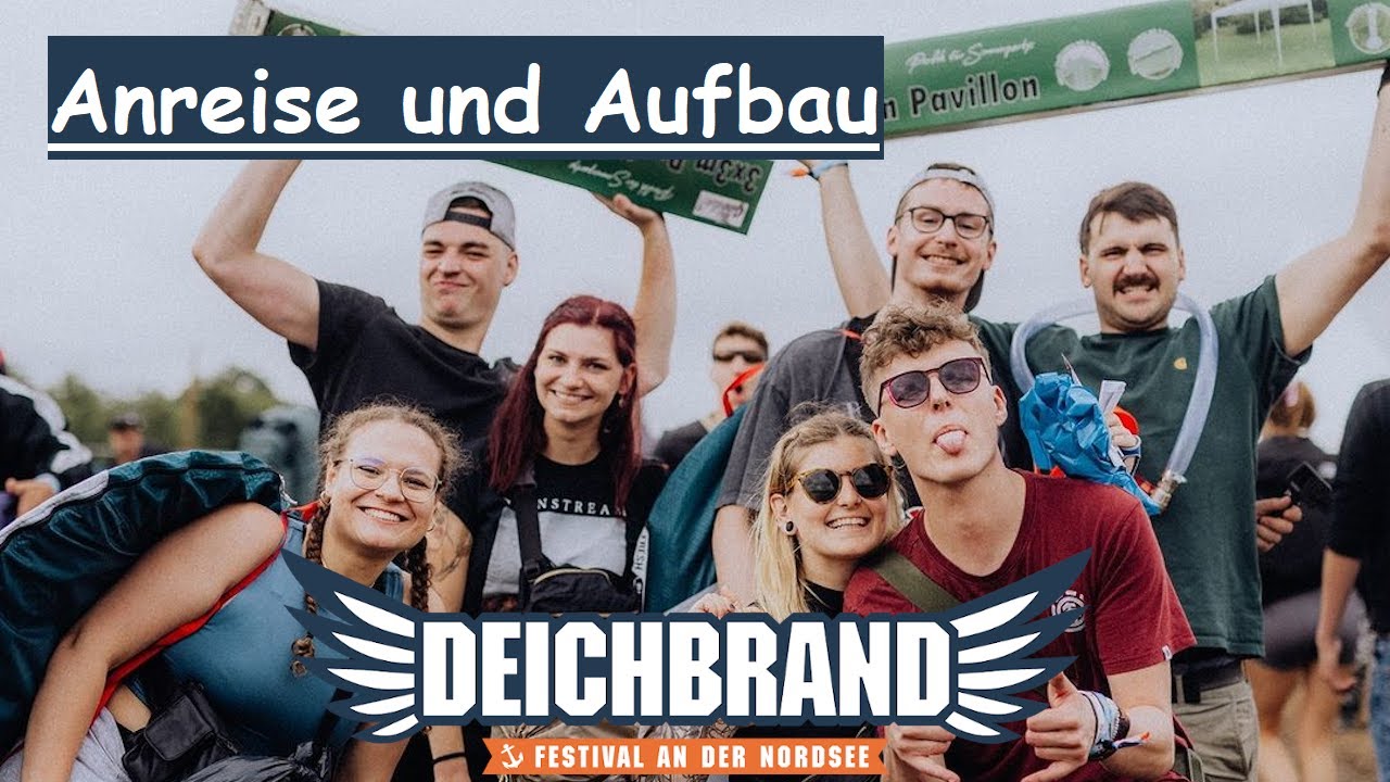 Anreise und Aufbau | Deichbrand VLOG 1