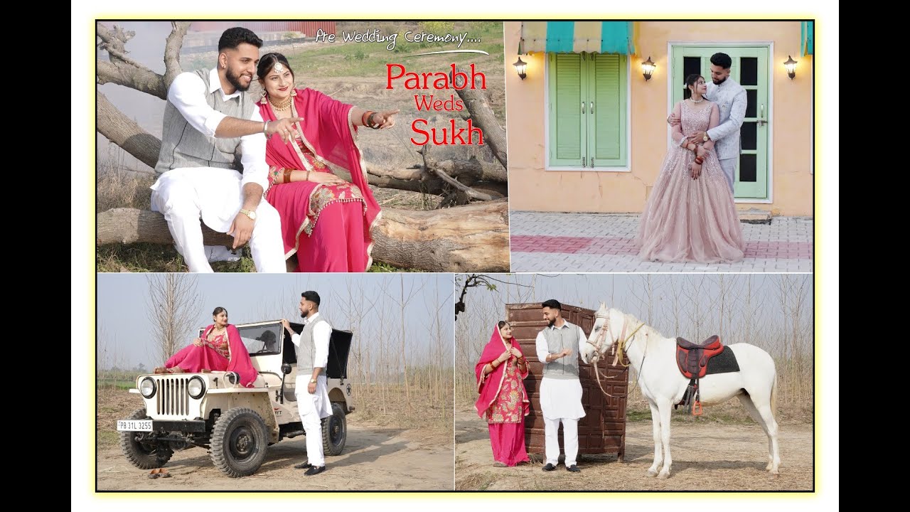Live Wedding Ceremony Prabh Weds Sukh /Sharma Studio Salhan 62803-81951