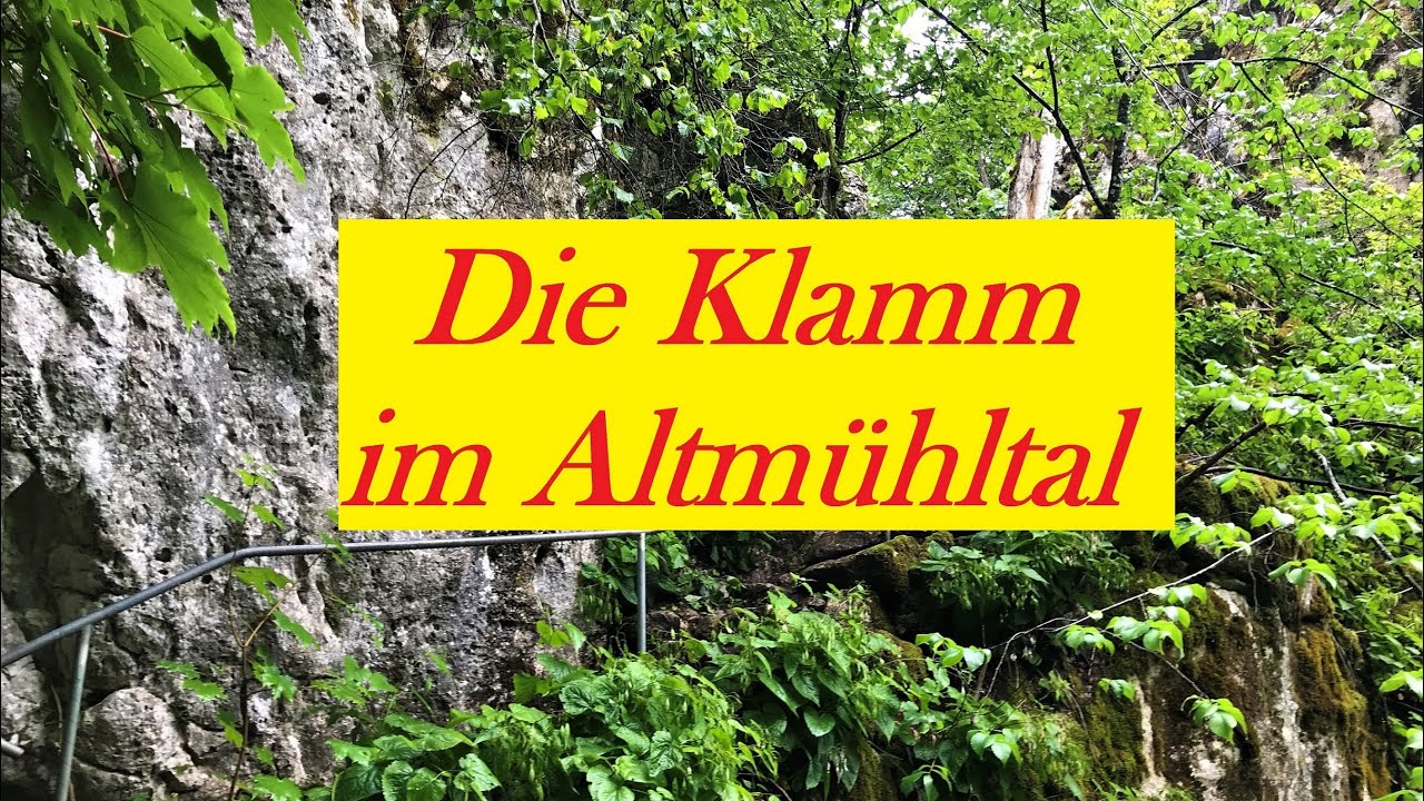 Die Klamm im Altmühltal