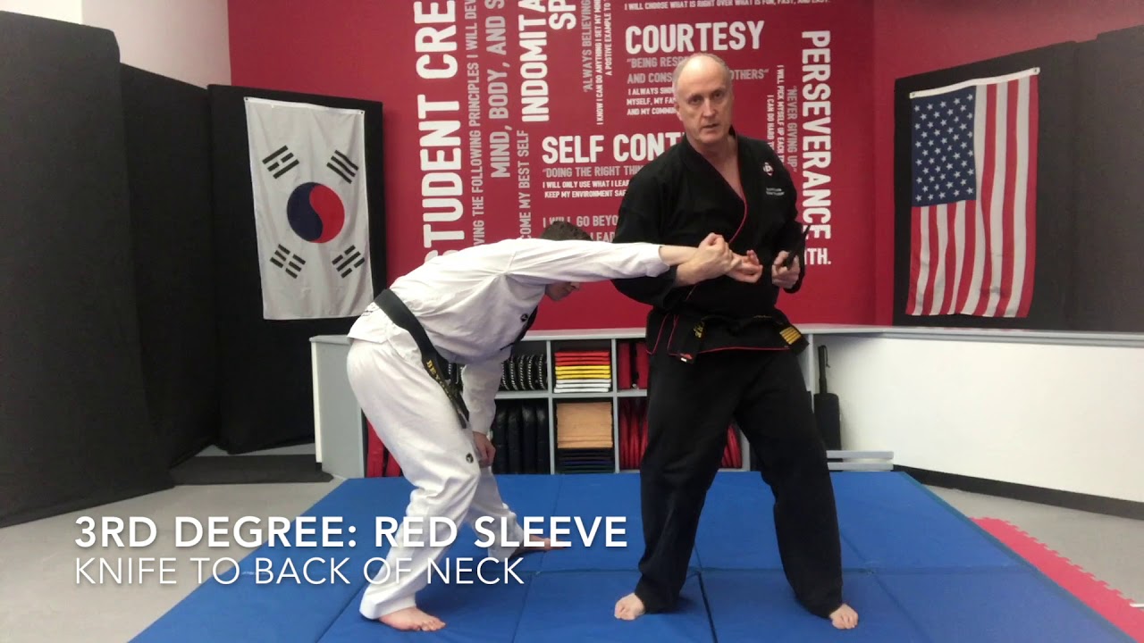 Self Defense - Knife to Neck From Behind