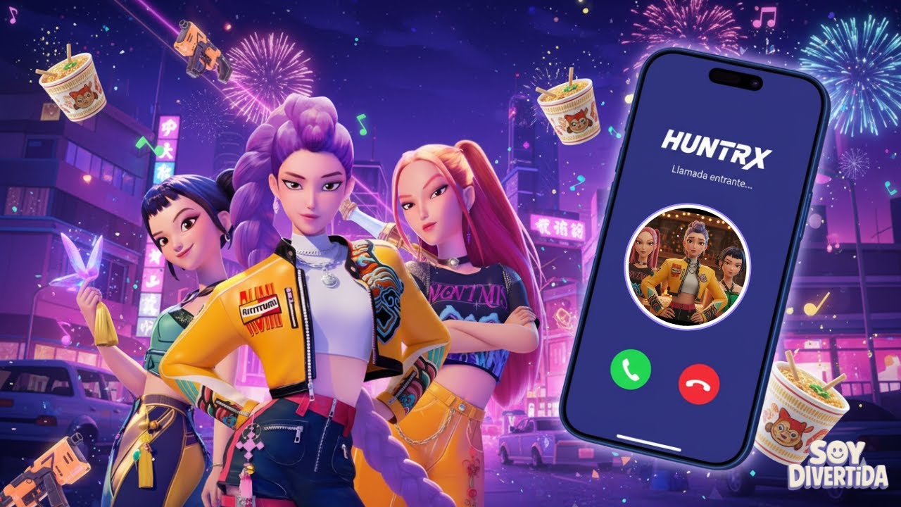 Llamada de HUNTR/X por Año Nuevo 🎆  K-Pop Demon Hunters📞