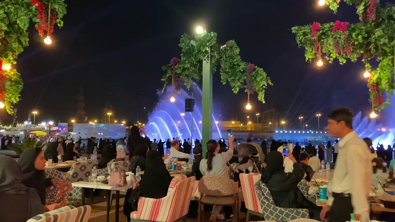Riyadh البوليفارد /موسم الرياض/النافورة الراقصة
